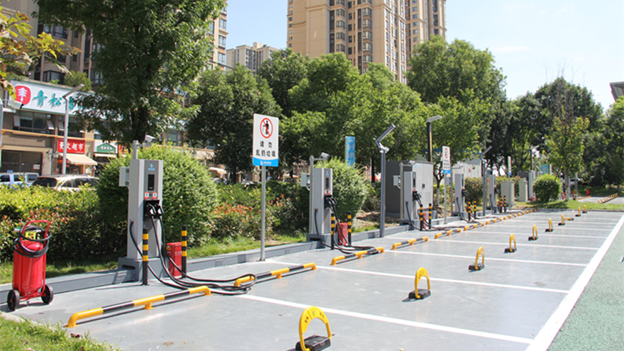 園藝山液冷超充新地標